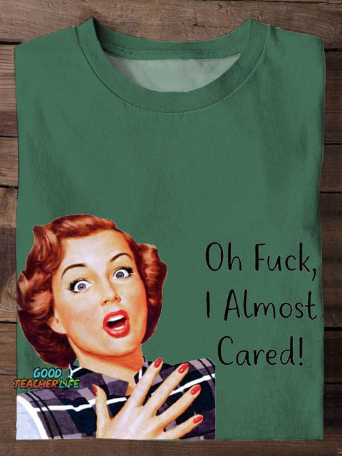 Funny Adult Humor Print Unisex Casual T-shirt