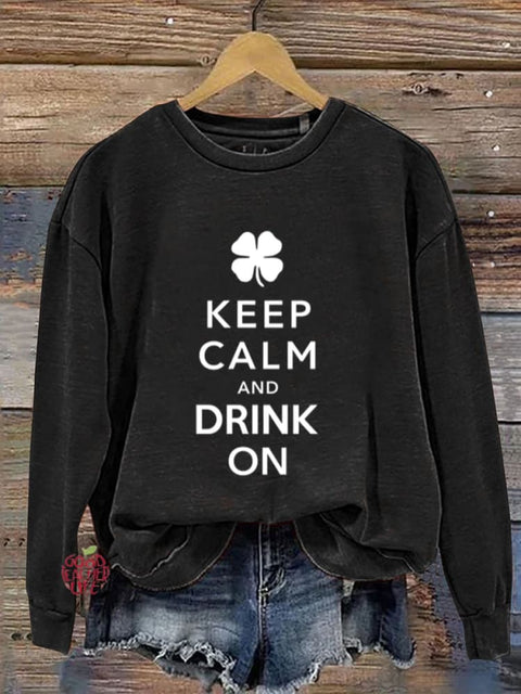 Women's St. Patrick's Day Print Sweatshirt