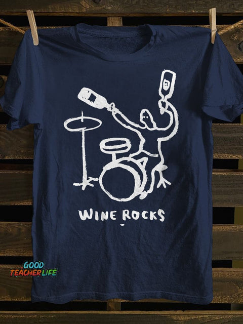 Wine Rocks T-shirt