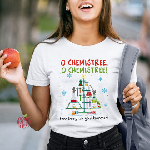 O Chemistree How Lovely Are Your Branches Teacher T-Shirt