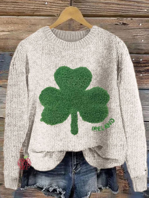 Women's Ireland St. Patrick's Day Knitted Sweater