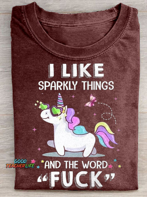 I Like Sparkly Things T-shirt