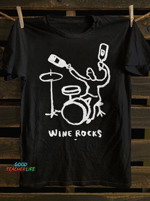 Wine Rocks T-shirt