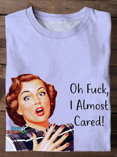Funny Adult Humor Print Unisex Casual T-shirt