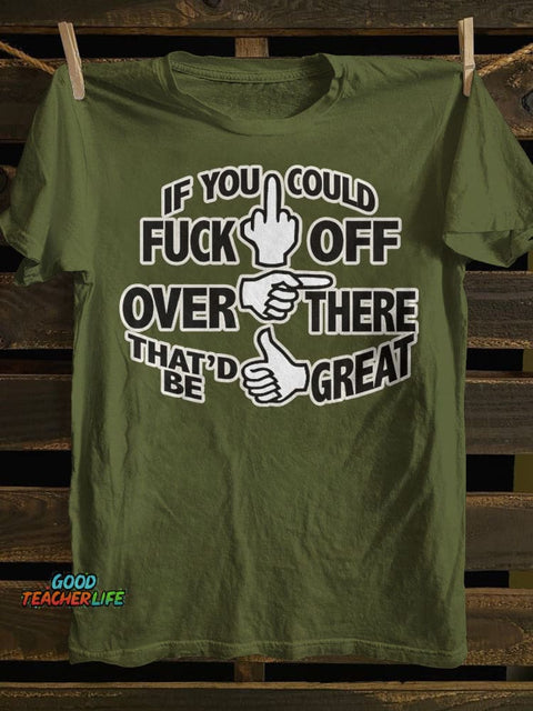 Teecade If You Could T-shirt