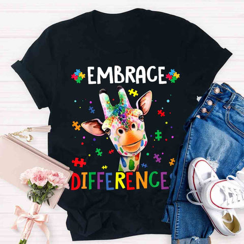 Embrace Differences Special Education Teachers T-Shirt