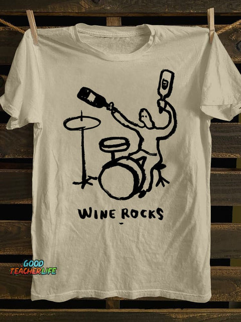 Wine Rocks T-shirt