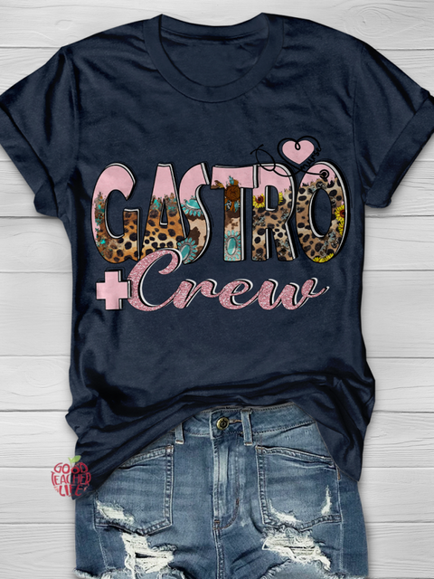 Gastro Crew Nurse Graphic T-shirts