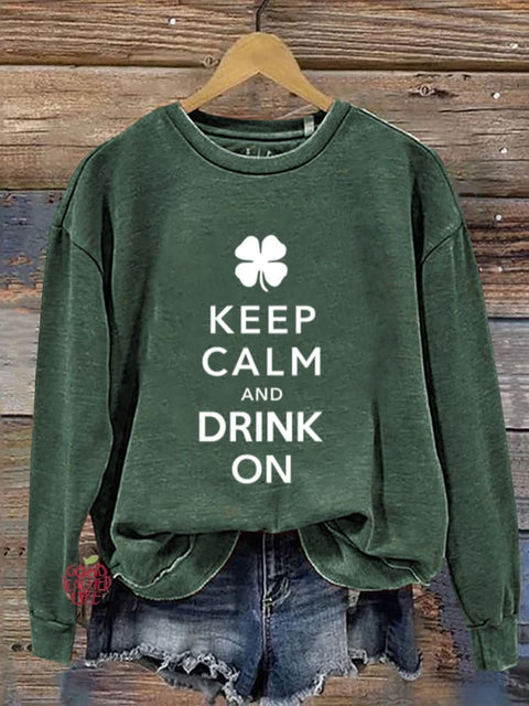 Women's St. Patrick's Day Print Sweatshirt