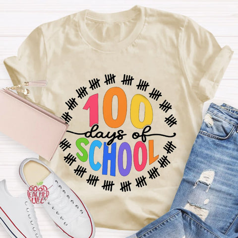 Happy 100 Days of School T-Shirt