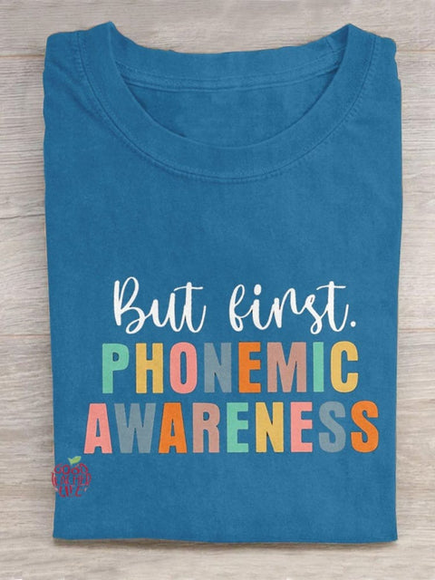 Phonemic Awareness casual T-shirt