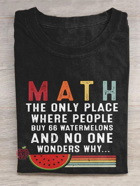 Math Creative Design Teacher T-shirt