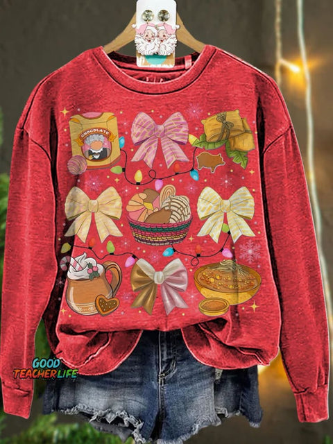 Christmas Tis The Season Mexican Christmas Casual  Sweatshirt