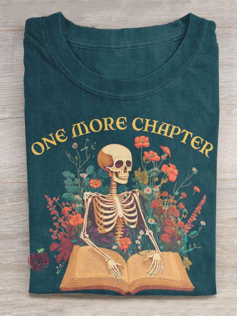 Grim Reaper One More Chapter Creative Design Teacher T-shirt