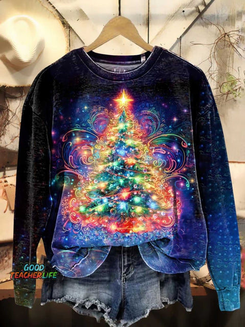 Christmas Tree Casual Sweatshirt