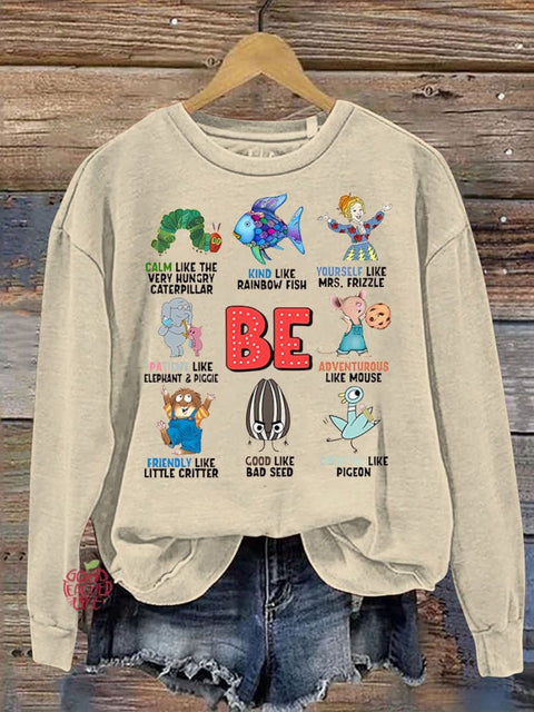 Children's Character Affirmations Casual  Sweatshirt