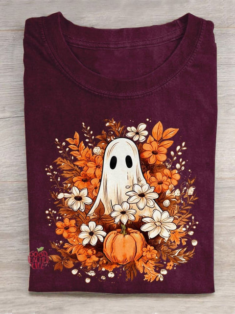 Ghost Halloween Creative Design T-shirt