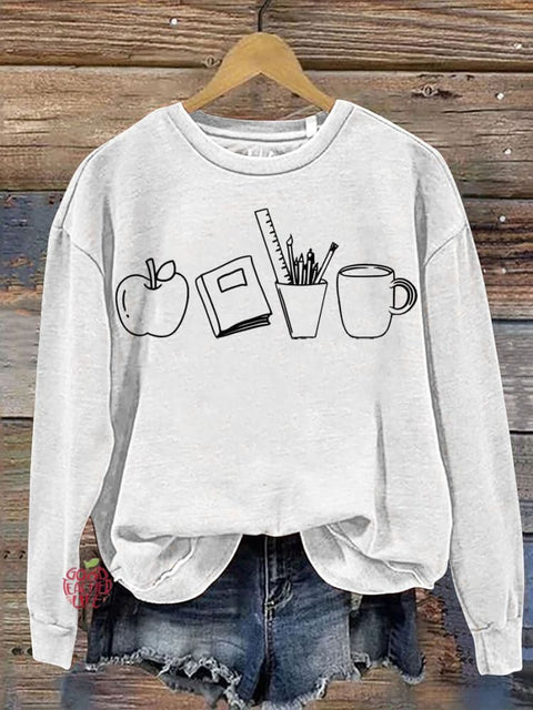 Back to School Gifts New Teacher Casual  Sweatshirt