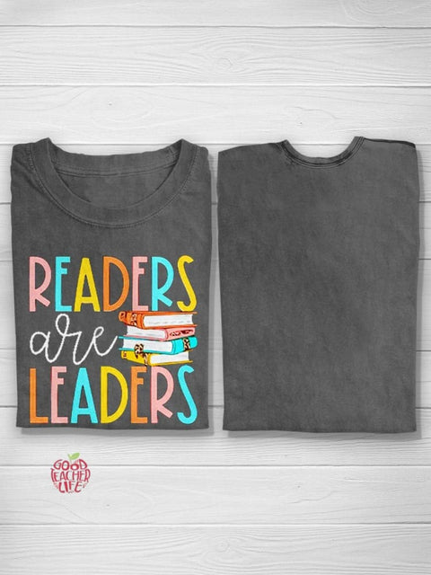 Readers And Leaders Creative Design Teacher T-shirt