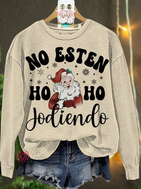 Spanish Christmas Family Gift Casual  Sweatshirt