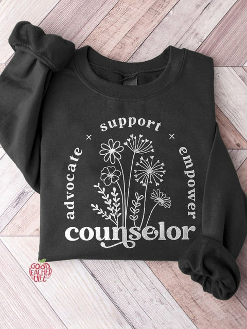 School Counselor Teacher Casual Sweatshirt