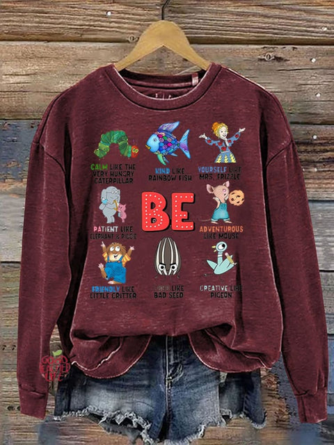 Children's Character Affirmations Casual  Sweatshirt