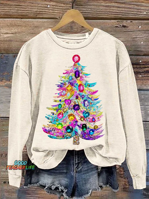 Christmas Tree Casual Sweatshirt