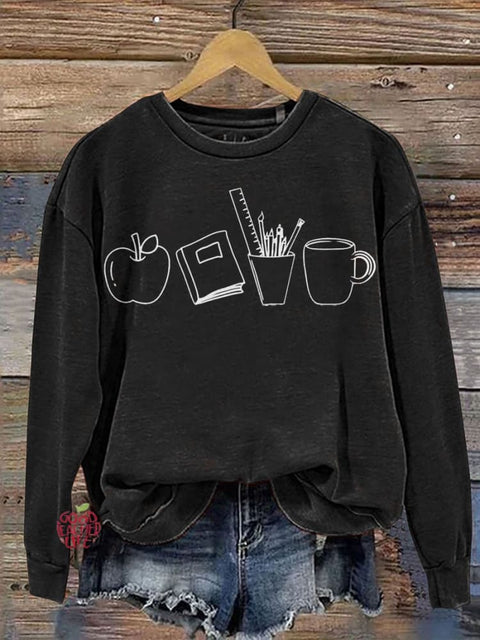 Back to School Gifts New Teacher Casual  Sweatshirt