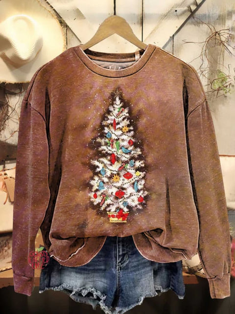 Christmas Tree Casual Sweatshirt