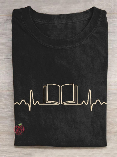 Books Teacher Creative Design Teacher T-shirt