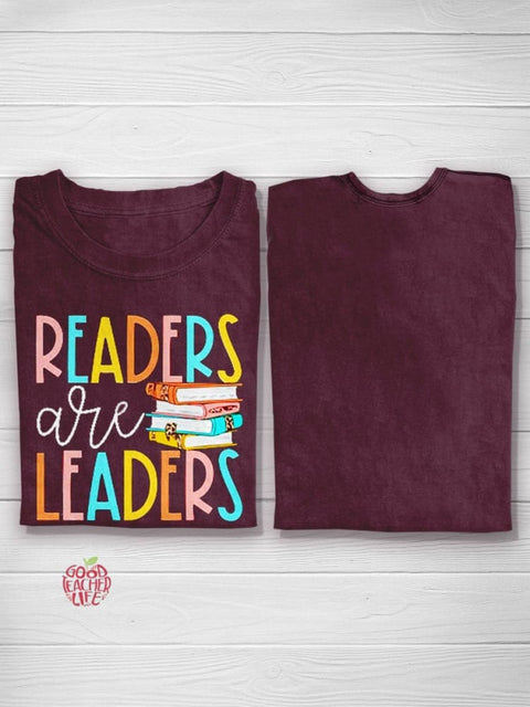 Readers And Leaders Creative Design Teacher T-shirt