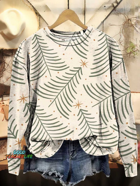 Christmas Tree Casual Sweatshirt
