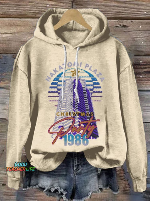 Nakatomi Plaza Party 1988 Casual Hoodie Sweatshirt