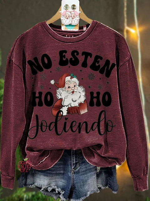 Spanish Christmas Family Gift Casual  Sweatshirt