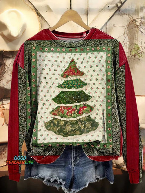 Christmas Tree Casual Sweatshirt