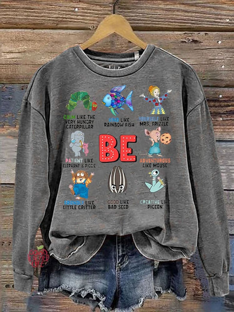 Children's Character Affirmations Casual  Sweatshirt