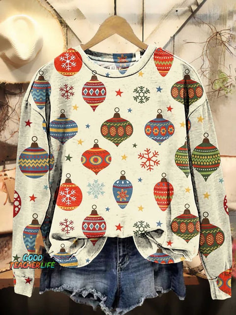 Christmas Tree Casual Sweatshirt