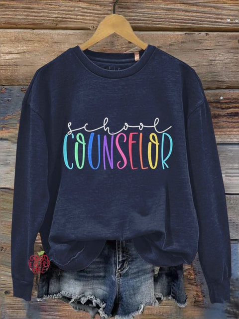 Counselor Art Print Casual Sweatshirt