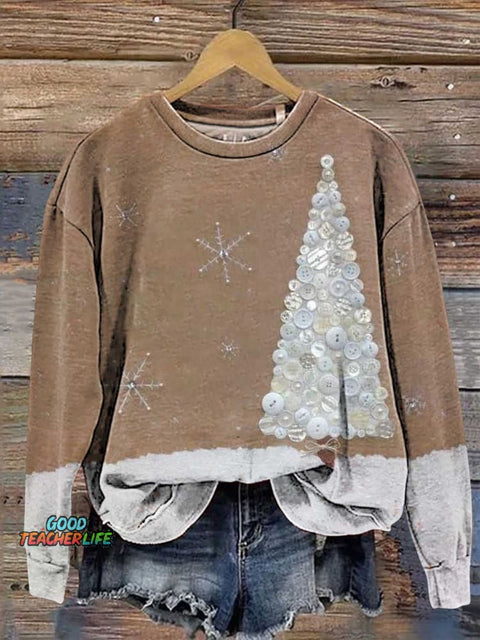 Christmas Tree Casual Sweatshirt
