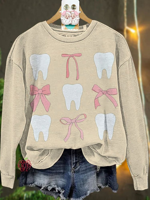 Christmas Dental Future Dentist Gift for Dental Casual  Sweatshirt