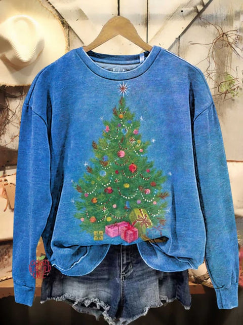 Christmas Tree Casual Sweatshirt