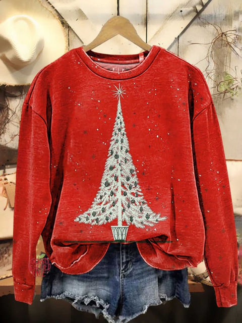 Christmas Tree Merry Christmas Casual Sweatshirt