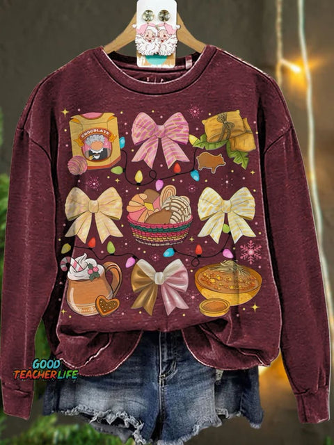 Christmas Tis The Season Mexican Christmas Casual  Sweatshirt