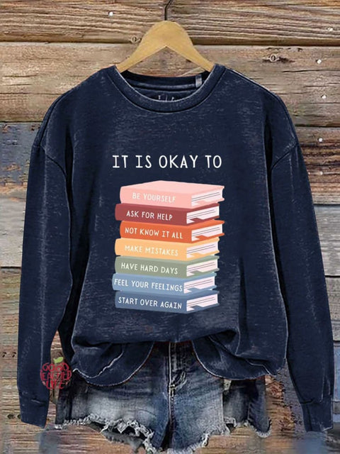 Reading Teacher Gift  Casual  Sweatshirt