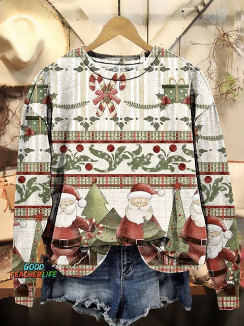 Christmas Santa Claus Casual Sweatshirt