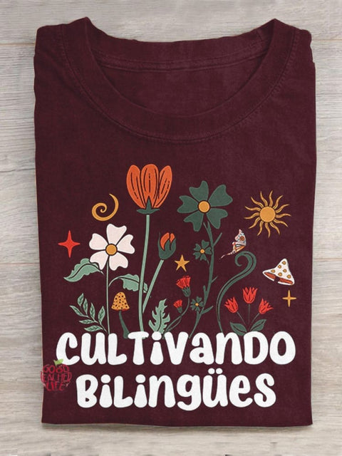 Cultivando Bilingues Casual T-Shirt