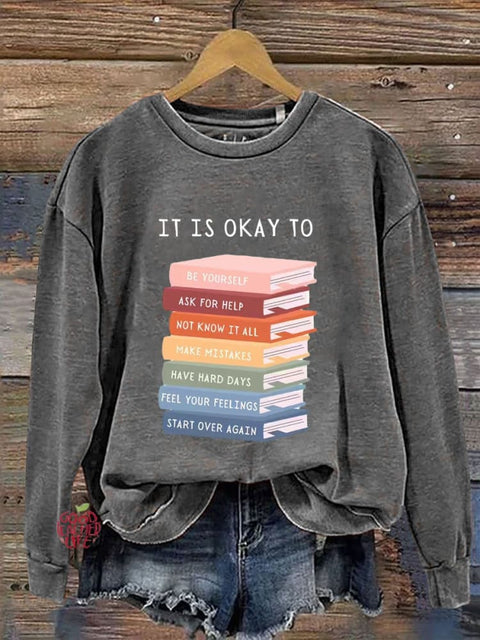 Reading Teacher Gift  Casual  Sweatshirt