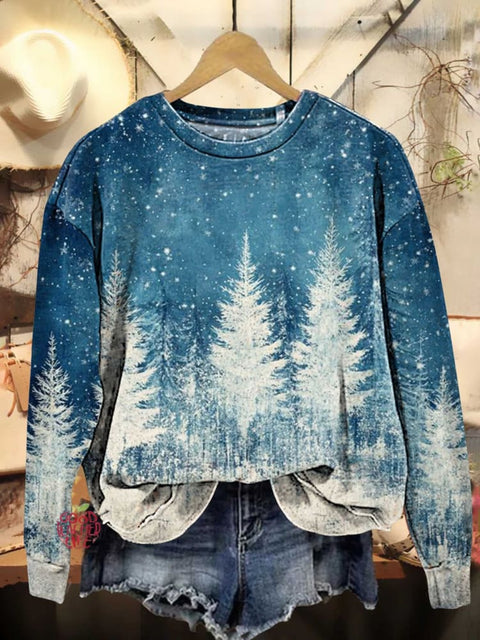 Christmas Tree Casual Sweatshirt