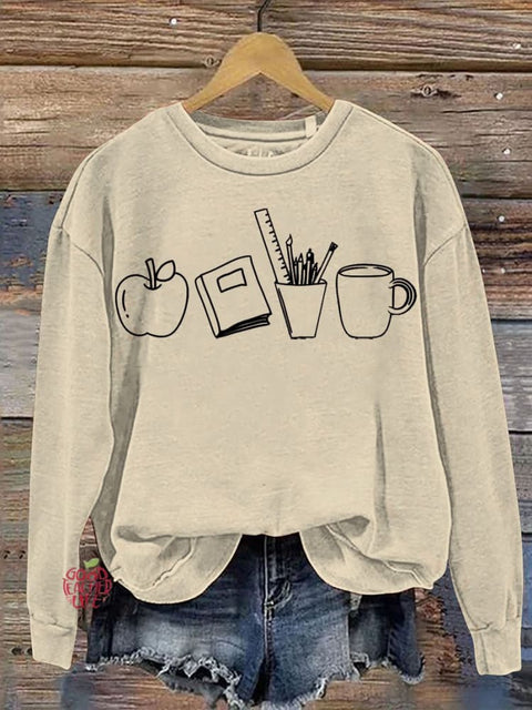 Back to School Gifts New Teacher Casual  Sweatshirt