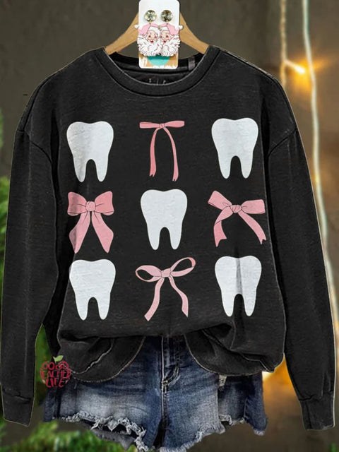 Christmas Dental Future Dentist Gift for Dental Casual  Sweatshirt